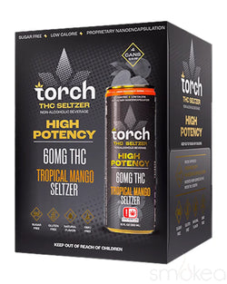 Torch 60mg High Potency THC Seltzer - Tropical Mango
