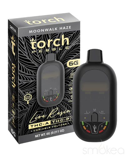 Torch 6g Pebble THCA Live Resin Blend Vape - Moonwalk Haze