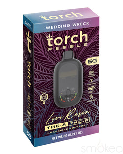 Torch 6g Pebble THCA Live Resin Blend Vape - Wedding Wreck