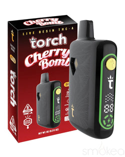 Torch 6g Pulse THCA Live Resin Blend Vape - Cherry Bomb