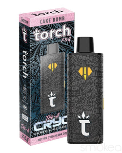 Torch 7.5g Cryo THCA Cured Live Resin Vape - Cake Bomb