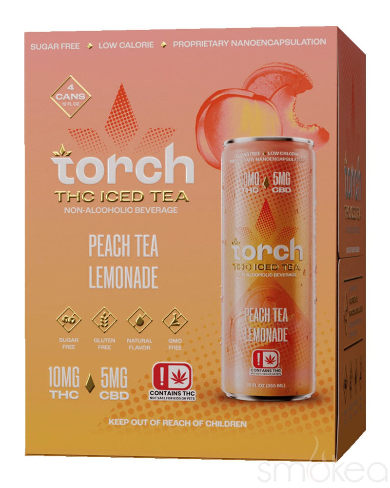 Torch THC Iced Tea - Peach Tea Lemonade Torch THC Iced Tea - Peach Tea Lemonade