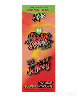 Trap'd Out Jeffrey 3g THCA Blend Disposable Vape - Cherry Bomb