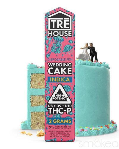 TRĒ House 2g Delta Blend Vape - Wedding Cake