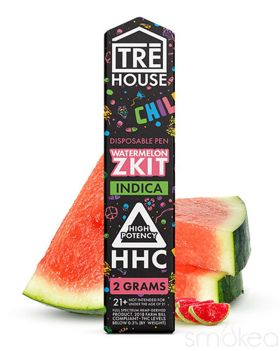 TRĒ House 2g HHC Vape - Watermelon Zkit