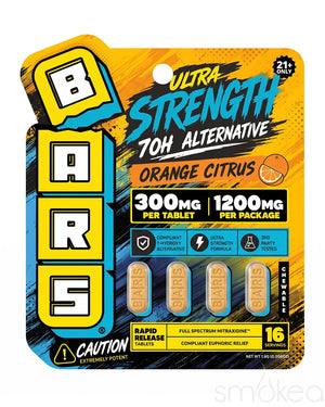 TRE House Bars Ultra Strength Mitraxidine Tablets - Orange Citrus