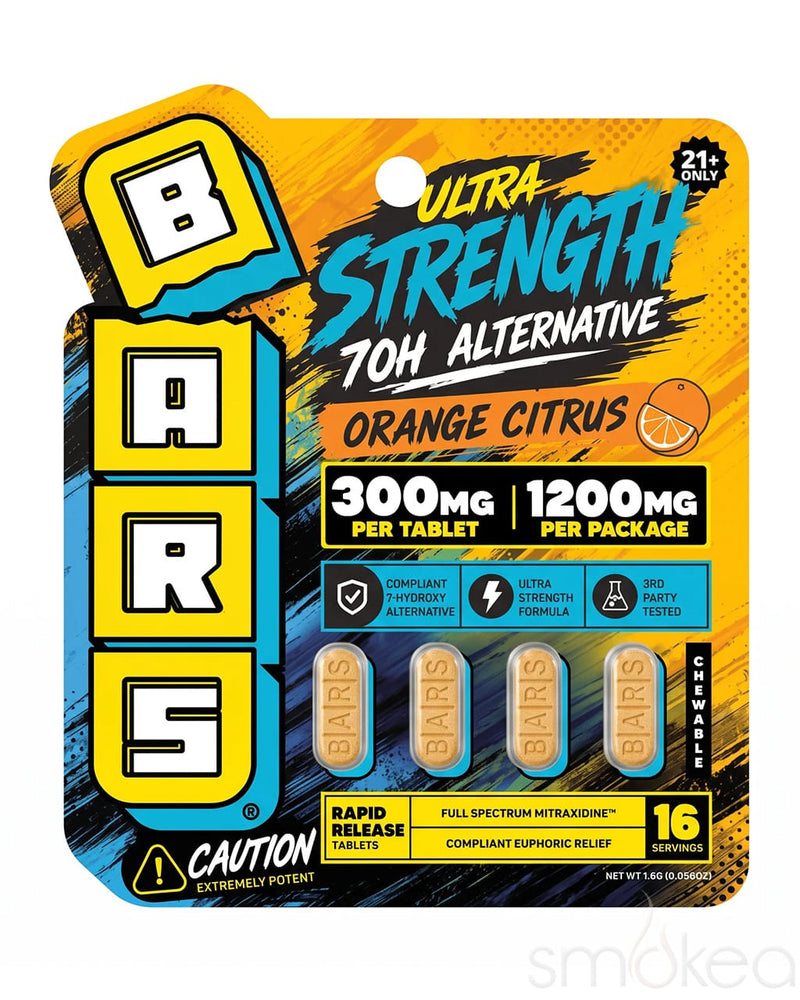 TRE House Bars Ultra Strength Mitraxidine Tablets - Orange Citrus