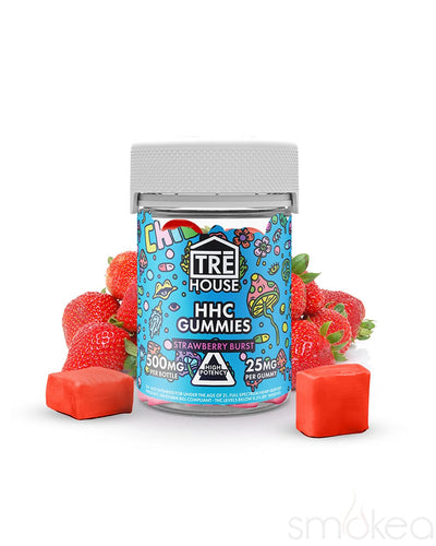 TRĒ House HHC Gummies - Strawberry Burst
