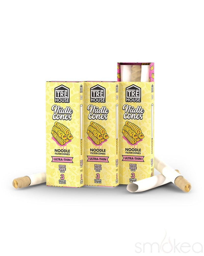 TRĒ House King Size Pre Rolled Nudle Cones (3 Pack)