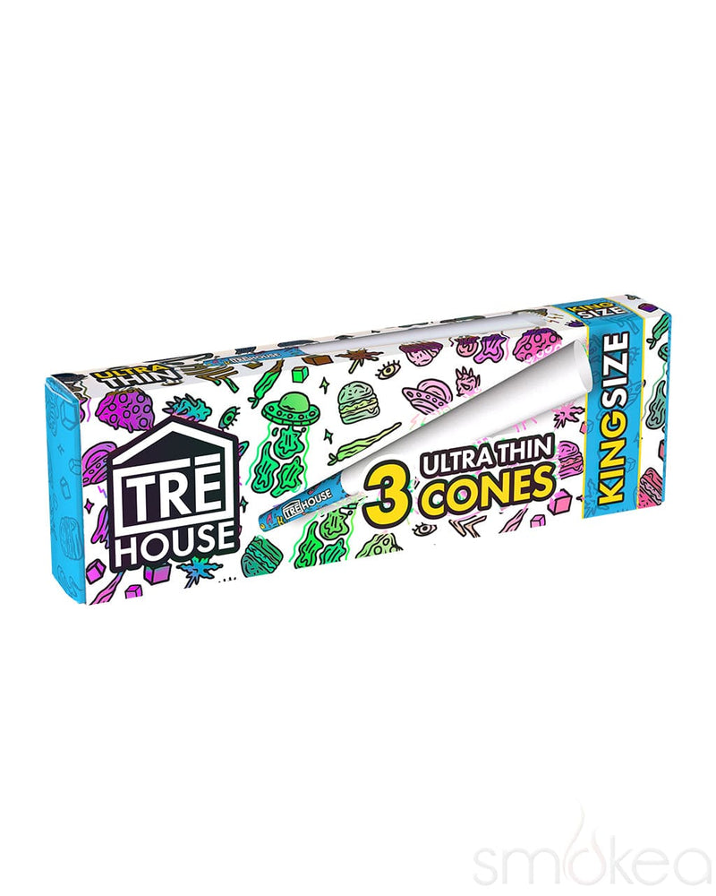 TRĒ House King Size Slim Premium Ultra Thin Pre-Rolled Cones
