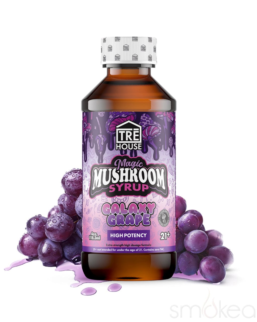 TRĒ House Magic Mushroom Syrup - Galaxy Grape