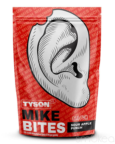 Tyson 2.0 Mike Bites Delta 8 Gummies - Sour Apple Punch