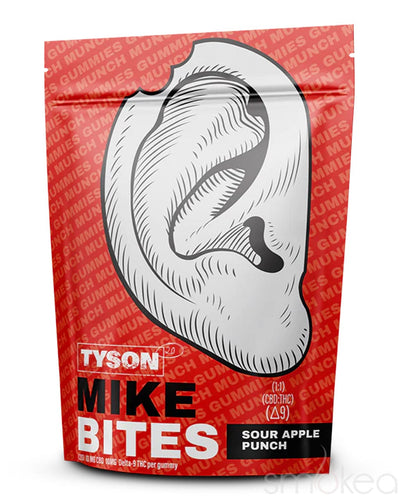 Tyson 2.0 Mike Bites Delta 9 Gummies - Sour Apple Punch (10-Pack)