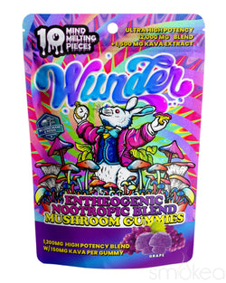 Wunder High Potency Entheogenic Mushroom + Kava Gummies - Grape