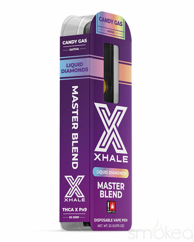 Xhale 2g Liquid Diamonds Master Blend Vape - Candy Gas