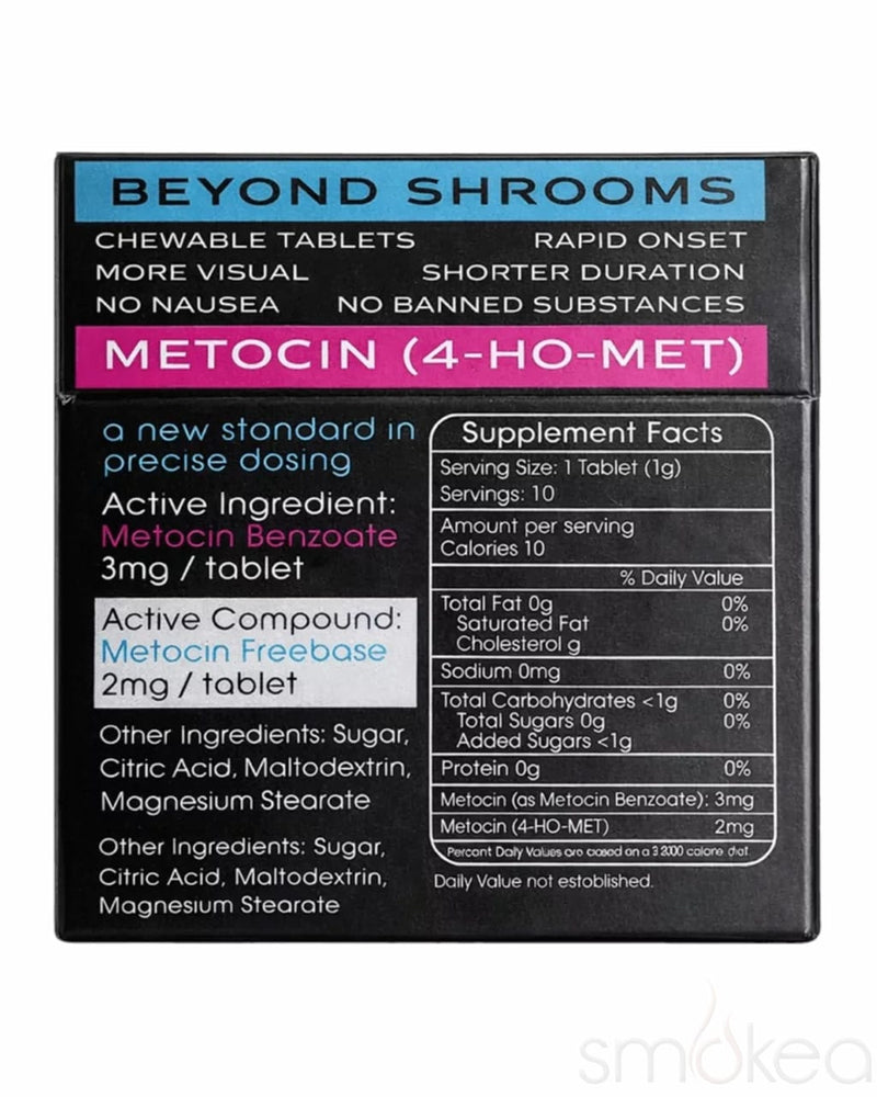 XÜM Beyond Shrooms Metocin Tablets Personal Pack