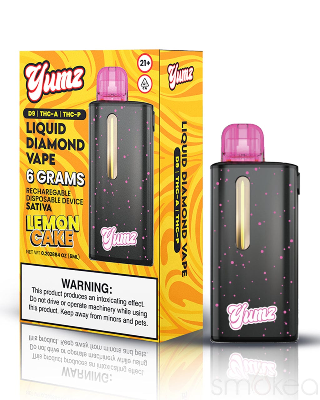 Yumz 6g THCA Blend Disposable Vape - Lemon Cake