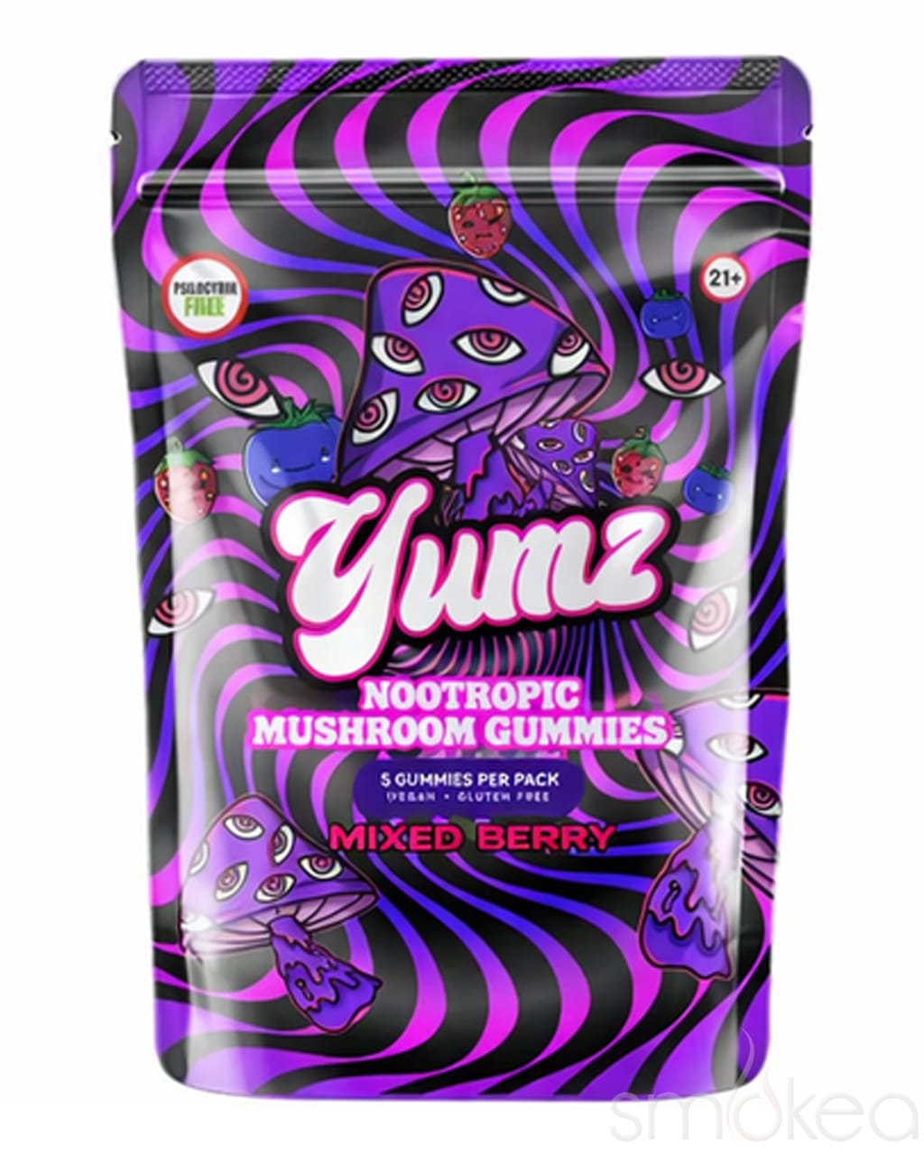 Yumz Nootropic Mushroom Gummies - Mixed Berry