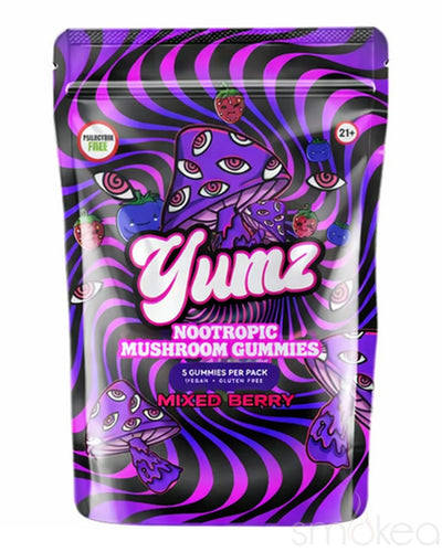 Yumz Nootropic Mushroom Gummies - Mixed Berry