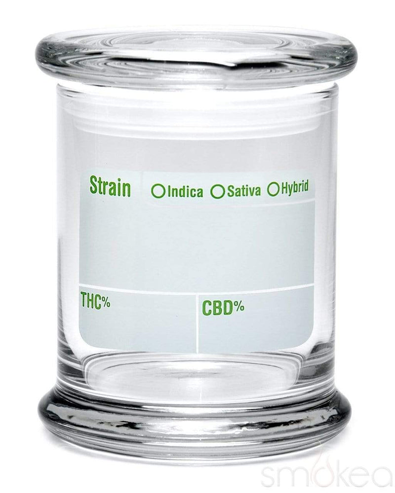420 Science Glass Pop Top Storage Jar Large / Modern Write & Erase