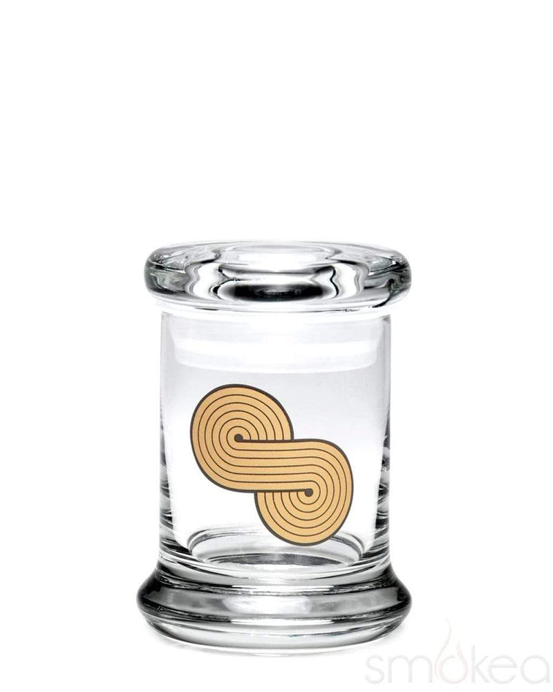 420 Science Glass Pop Top Storage Jar X-Small / Infinite Loop