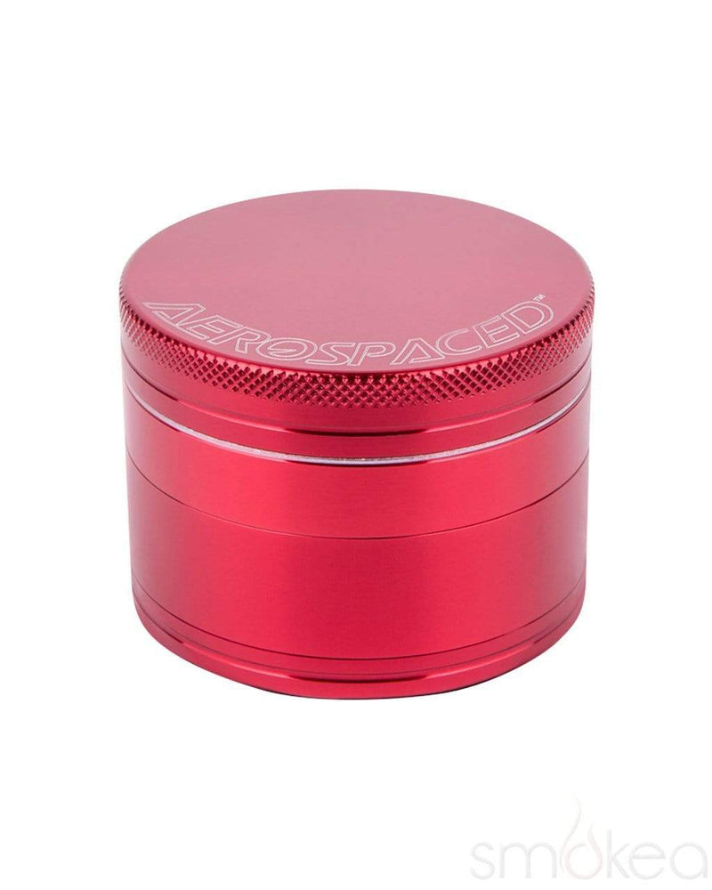 Aerospaced 2.0" 4pc CNC Grinder/Sifter Red