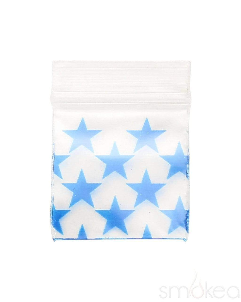 Apple Bags 1010 Seal Top Baggies (100 Pack) Blue Star