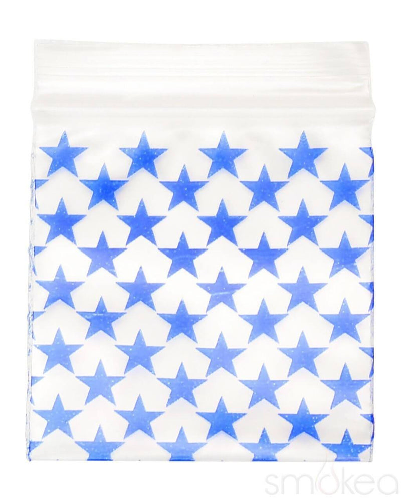 Apple Bags 1515 Seal Top Baggies (100 Pack) Blue Star