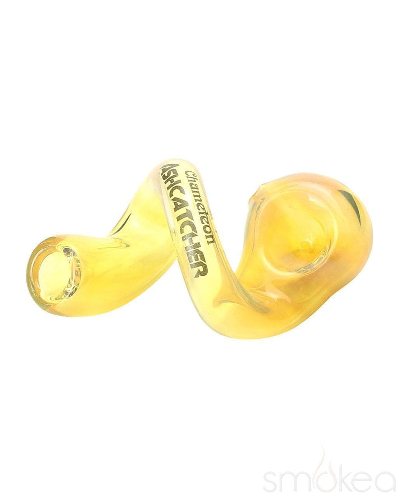 Chameleon Glass Ashcatcher Loop Hand Pipe - SMOKEA®