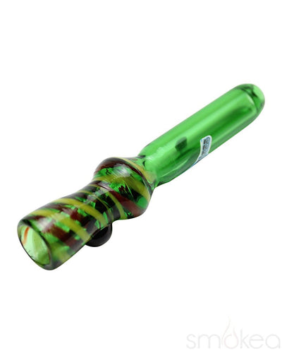 Chameleon Glass Bamboozler Chillum Green