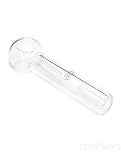 Chameleon Glass Monsoon Water Filtered Hand Pipe Clear