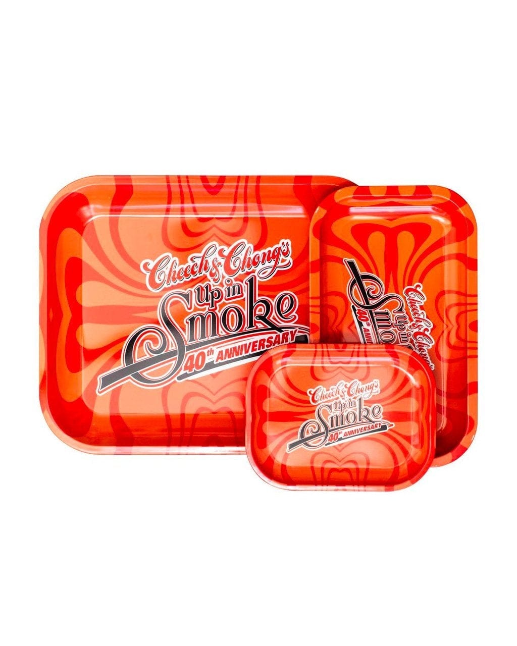 Cheech & Chong's Up in Smoke Red Rolling Tray - SMOKEA®
