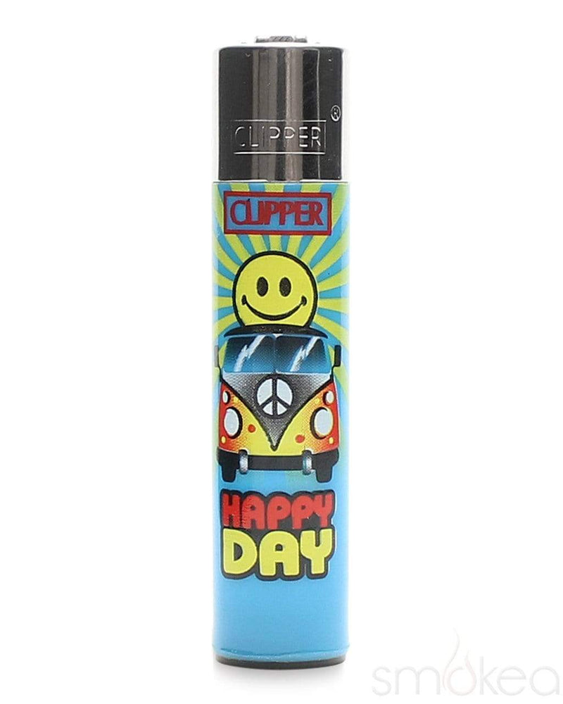 Clipper "Hippie" Lighter Happy Day