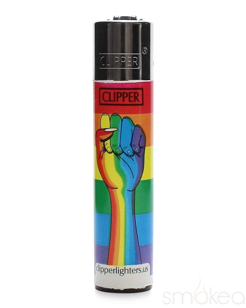 Clipper "Pride" Lighter Rainbow Fist