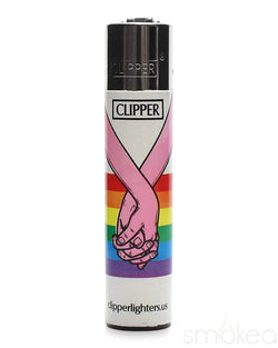 Clipper "Pride" Lighter Rainbow Hands