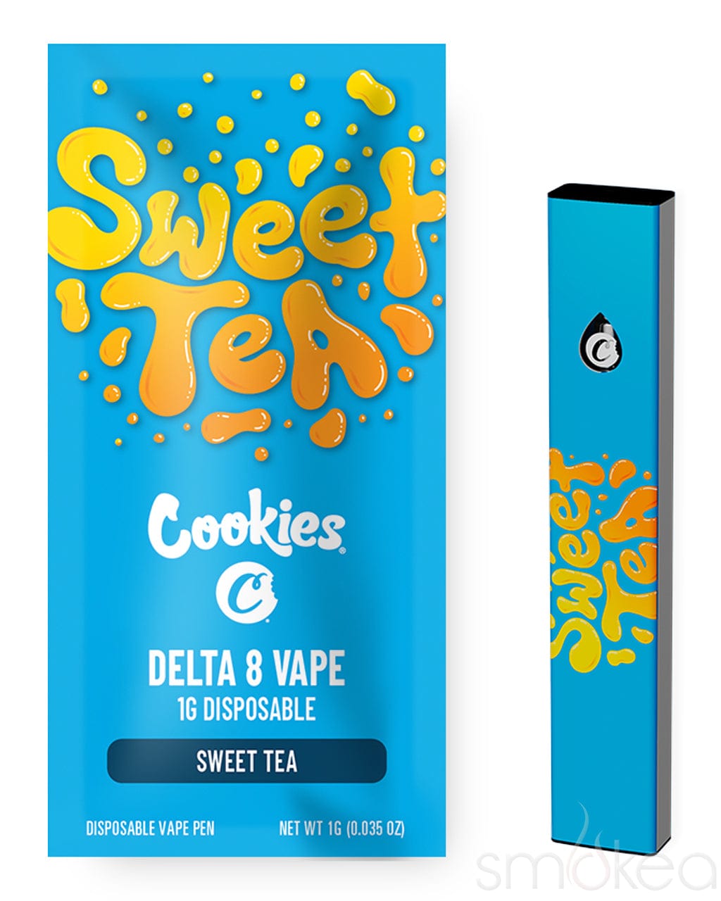 Cookies 1g Delta 8 Disposable Vape - Sweet Tea Cookies 1g Delta 8 Disposable Vape - Sweet Tea