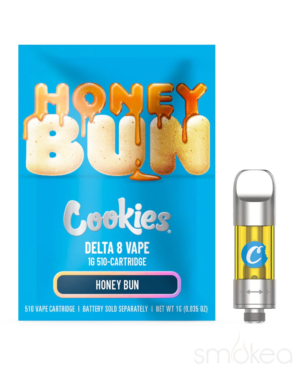 Cookies 1g Delta 8 Vape Cartridge - Honey Bun