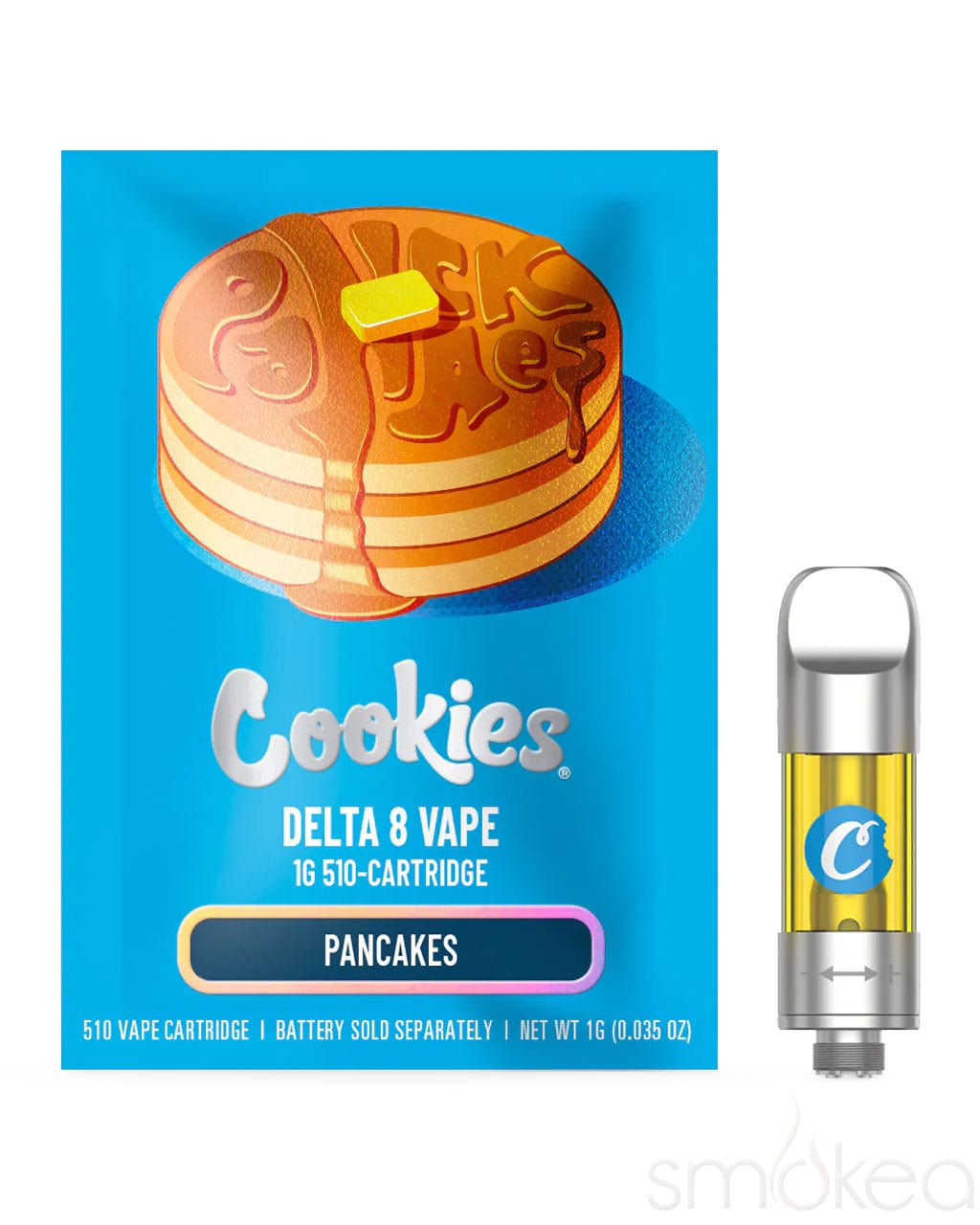 Cookies 1g Delta 8 Vape Cartridge - Pancakes