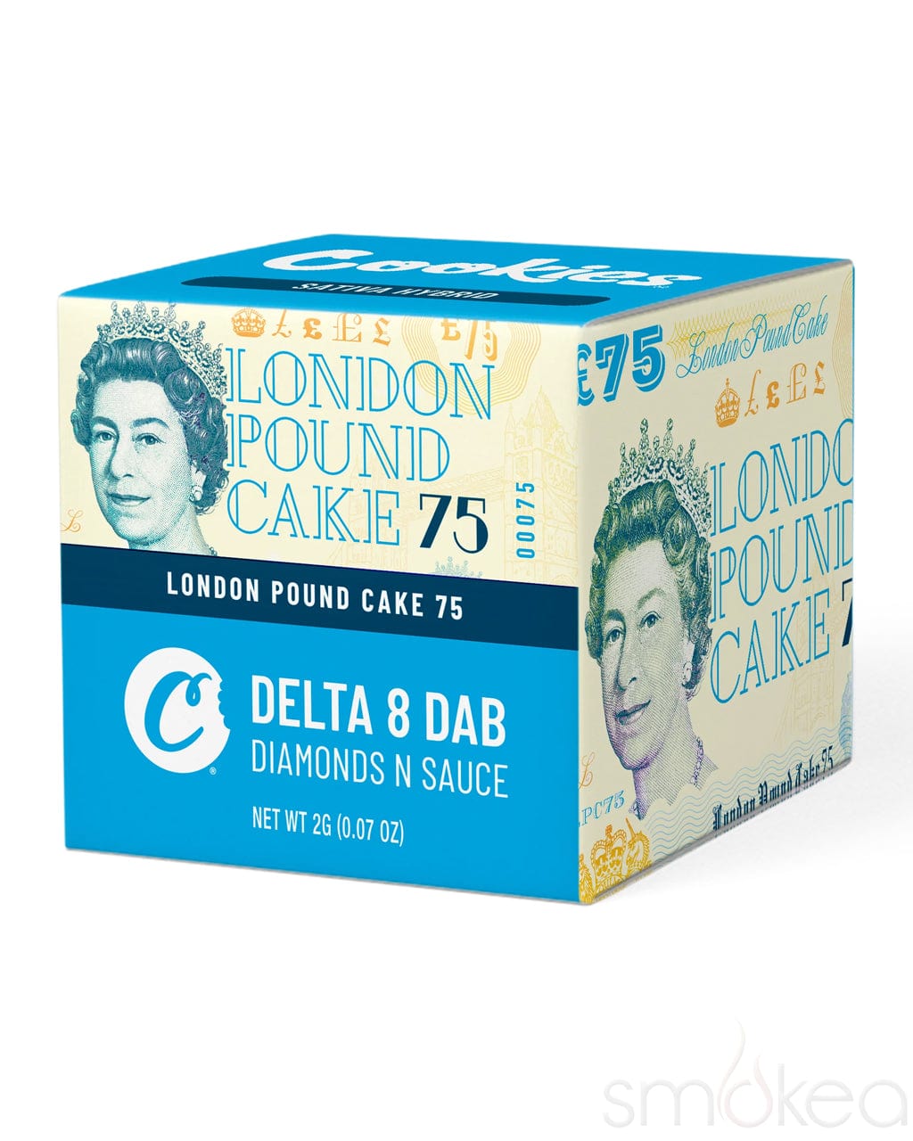 Cookies 2g Delta 8 Diamonds N Sauce Dabs - London Pound Cake 75