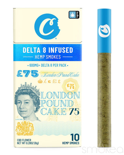 Cookies Delta 8 Hemp Smokes - Lemon Pound Cake 75