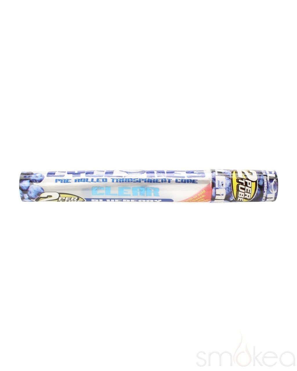 Cyclones Pre-Rolled Clear Cone Blunt Wrap (2-Pack)