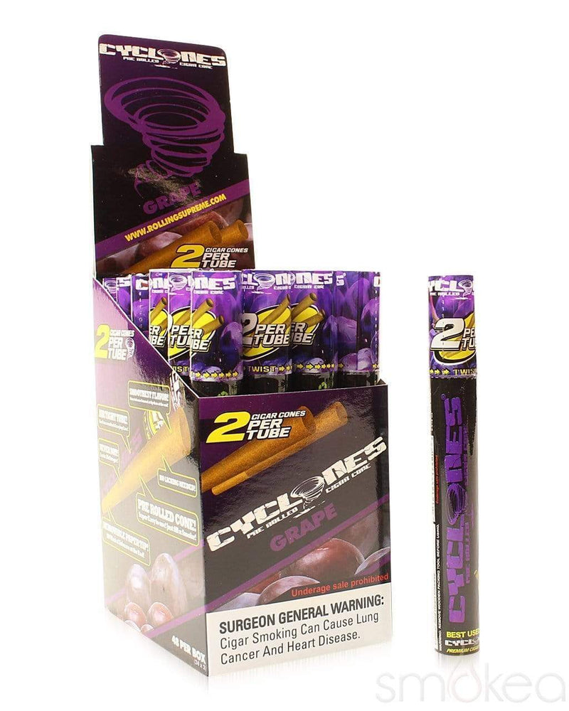 Cyclones Pre-Rolled Cone Blunt Wrap (2-Pack)