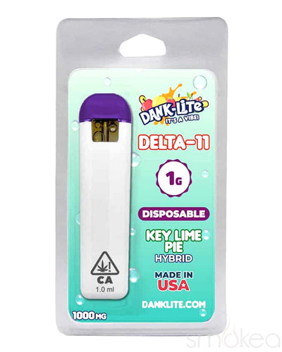 Dank Lite 1g Delta 11 Disposable Vape - Key Lime Pie