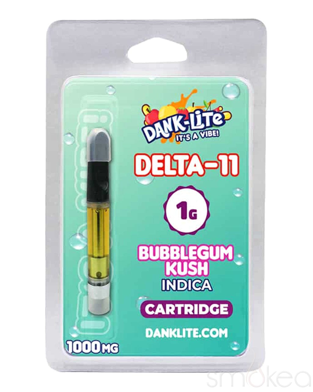 Dank Lite 1g Delta 11 Vape Cartridge - Bubblegum Kush Dank Lite 1g Delta 11 Vape Cartridge - Bubblegum Kush