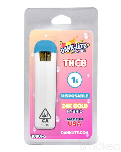 Dank Lite 1g THCB Disposable Vape - 24K Gold