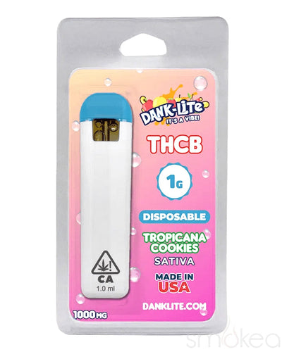 Dank Lite 1g THCB Disposable Vape - Tropicana Cookies