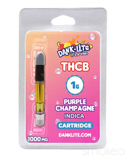 Dank Lite 1g THCB Vape Cartridge - Purple Champagne