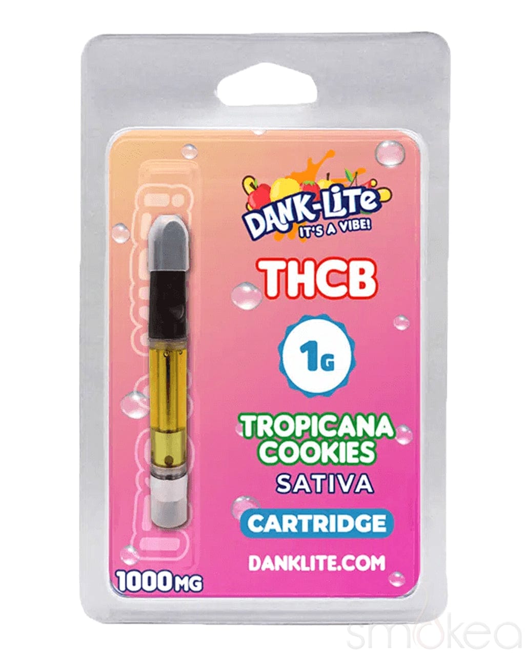 Dank Lite 1g THCB Vape Cartridge - Tropicana Cookies Dank Lite 1g THCB Vape Cartridge - Tropicana Cookies