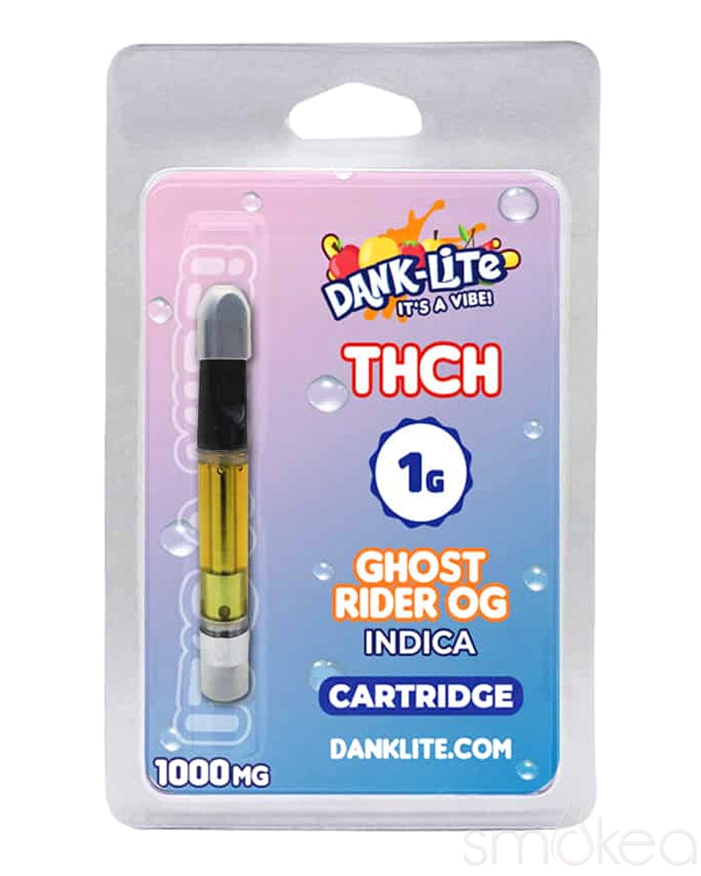 Dank Lite 1g THCH Vape Cartridge - Ghost Rider OG