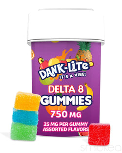 Dank Lite 750mg Delta 8 Gummies (30-Pack)